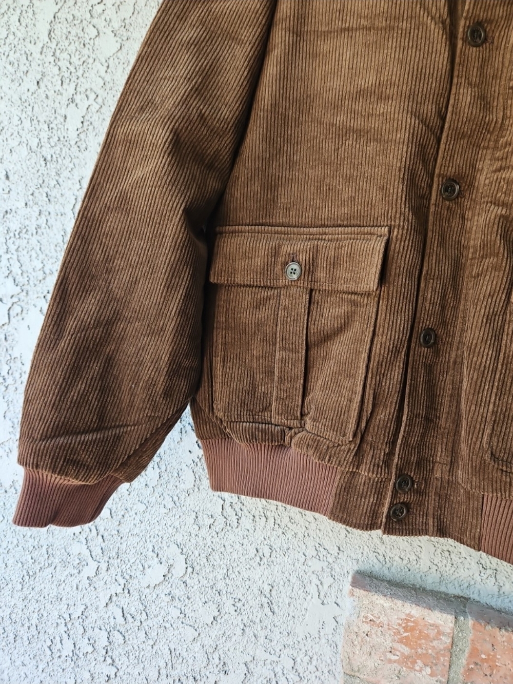 NWT Bobby Jones Vardon Corduroy Bomber Jacket size Large - Picture 3 of 8
